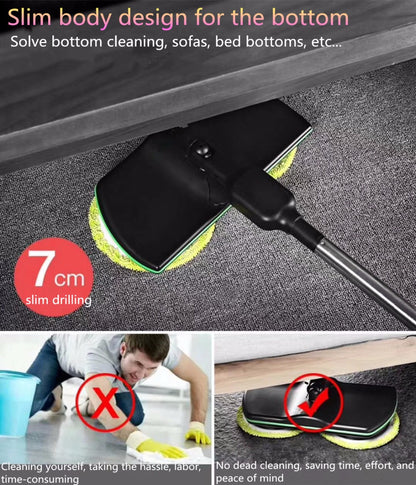 WIRELESS ROTARY ELECTRIC MOP (1 SET) 2