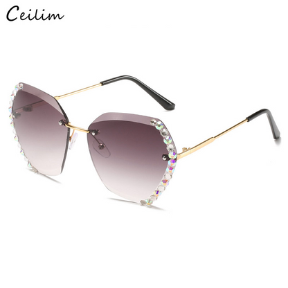 Fashion Crystal Sunglasses 1