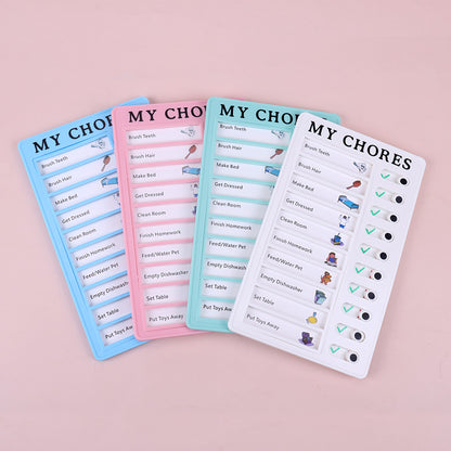 Magnetic Dry-erase Daily Routine Task Planning Board 2