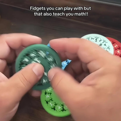 New Math Fidget Spinners-Full Set 1