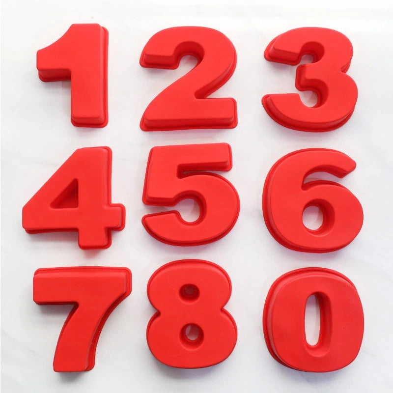 Number Cake Mold 2