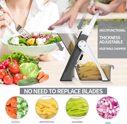 5 in 1 Safe Mandoline Slicer 2