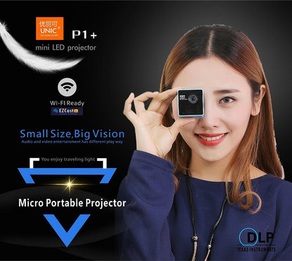 DLP POCKET SMART PROJECTOR + WIFI 2