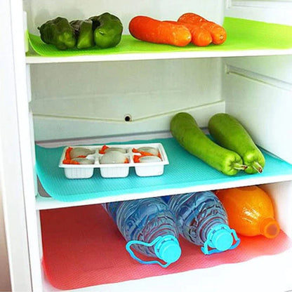 Antibacterial Moisture-proof Refrigerator Shelves Mats (4pcs) 2