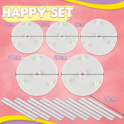 Multi-layer Cake Support -  WHOLE SET 2