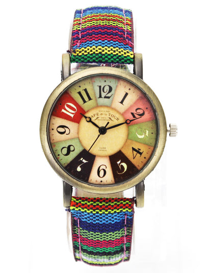 Rainbow Pattern Watches 2