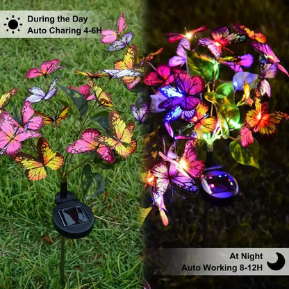 Solar Outdoor Butterfly Lights 2