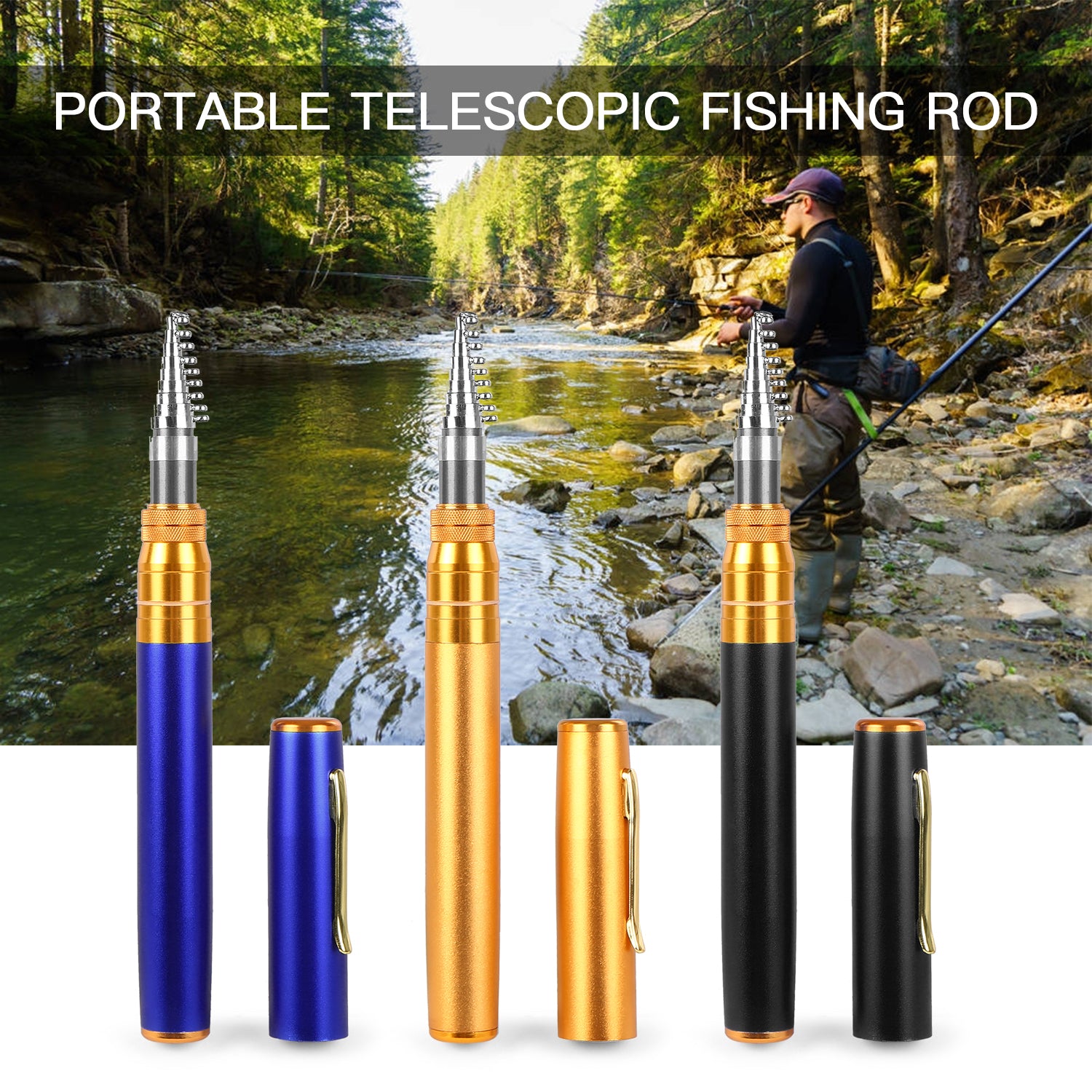 POCKET SIZE FISHING ROD 2