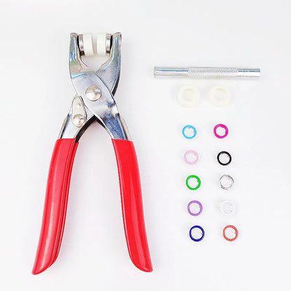 Snap Button Kit with Pliers – Complete Hand Press Set for Sewing, DIY Crafts, Clothes & Hats 2