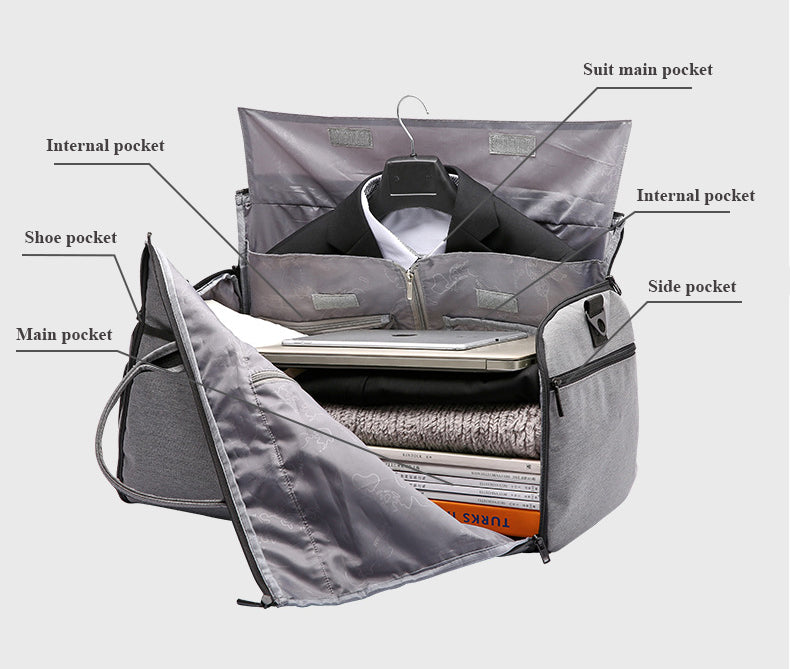 2 in 1 Garment + Duffle Bag 2