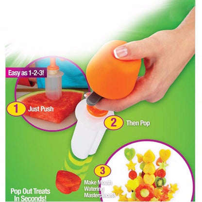 Push & Pop Fruit Shape Cutter 1