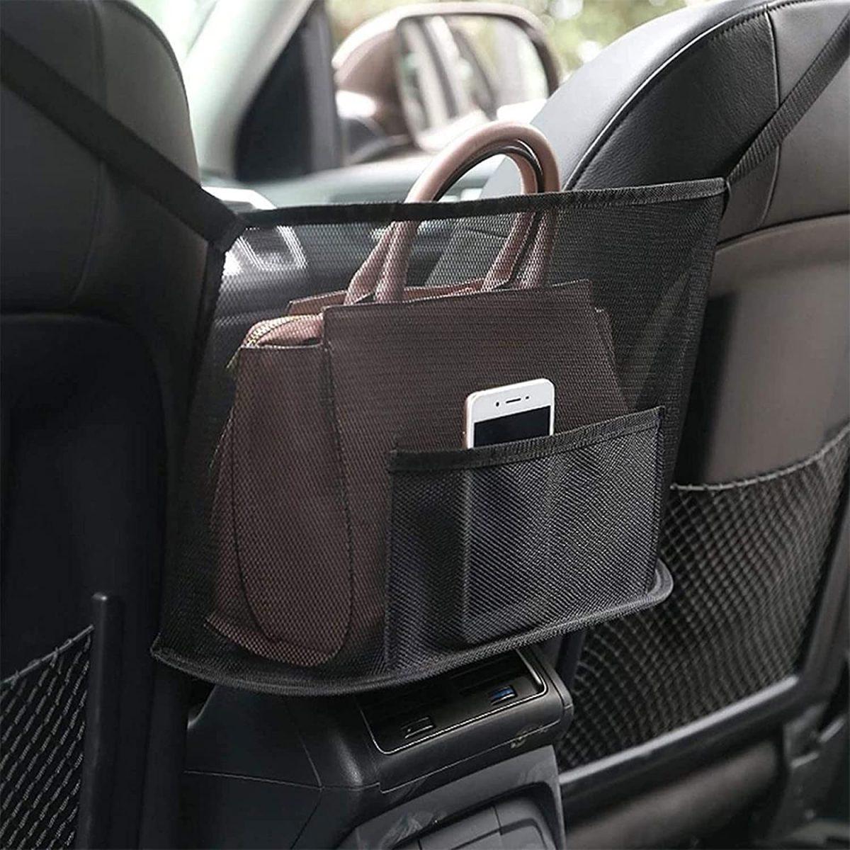 Car Net Pocket Handbag Holder 2