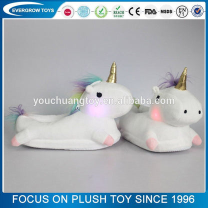 UNICORN PLUSH SLIPPERS 2