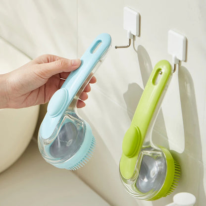 Soft Silicone Dog Bathing Brush 2