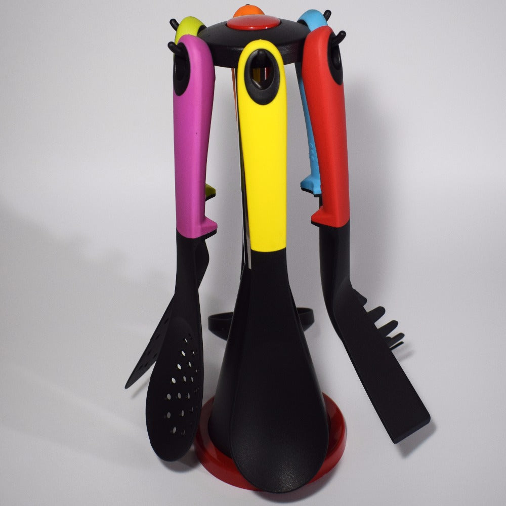 7pcs Carousel Kitchen Utensil Tool Set 2