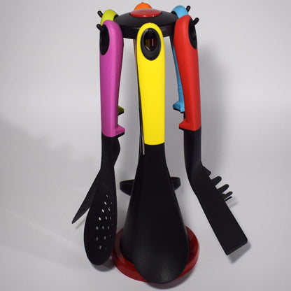 7pcs Carousel Kitchen Utensil Tool Set 2