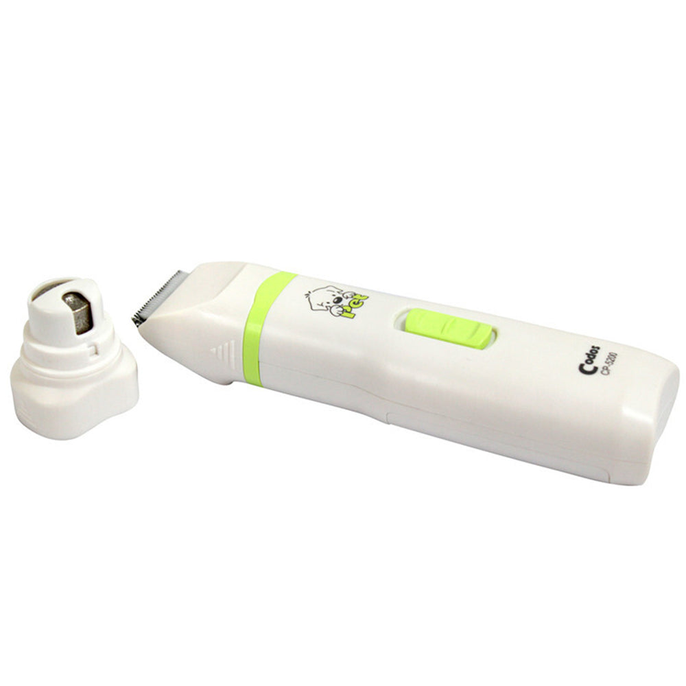 Hair Trimmer and Nail Grinder for Cats and Dogs 2