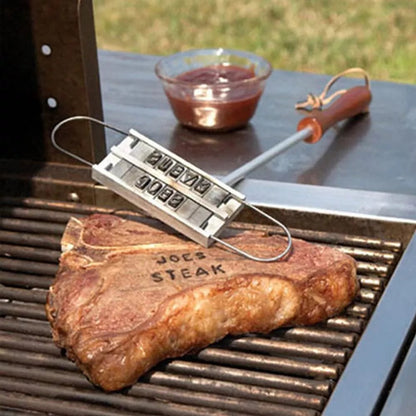 CUSTOMIZABLE HOT STAMP FOR BBQ 2