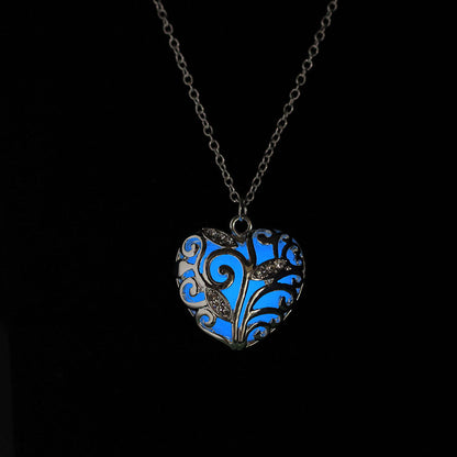 Glowing Heart Chakra Pendant 2