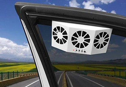 Solar Powered Car Air Vent 2