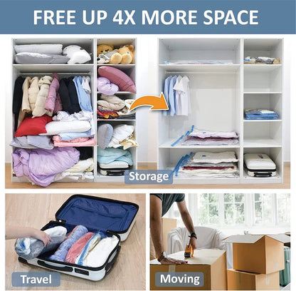 High Quality Vacuum Seal Storage Bags & Pump 2