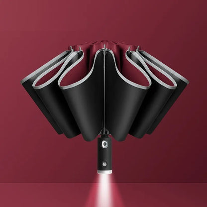 UV Umbrella with Torch Light 2