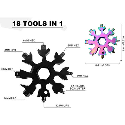 MultiTool 18-in-1 Stainless Steel Portable for Outdoor Adventure 2