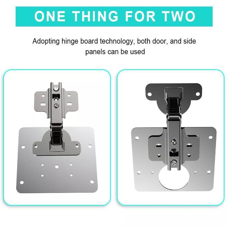 Hinge Side Plate Repair Piece - 3PCS 2