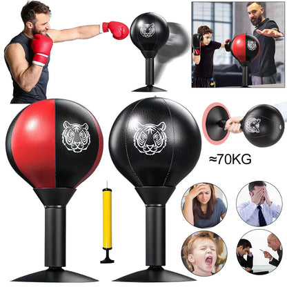 Portable Punching Bag with Strong Suction Cup 2