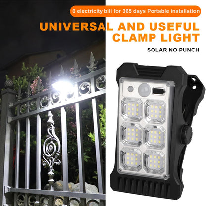 Outdoor Motion Sensor Solar LED Clip Lights 2