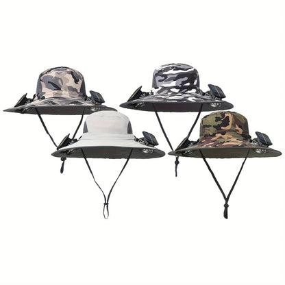 Solar Powered Fan Hat 2