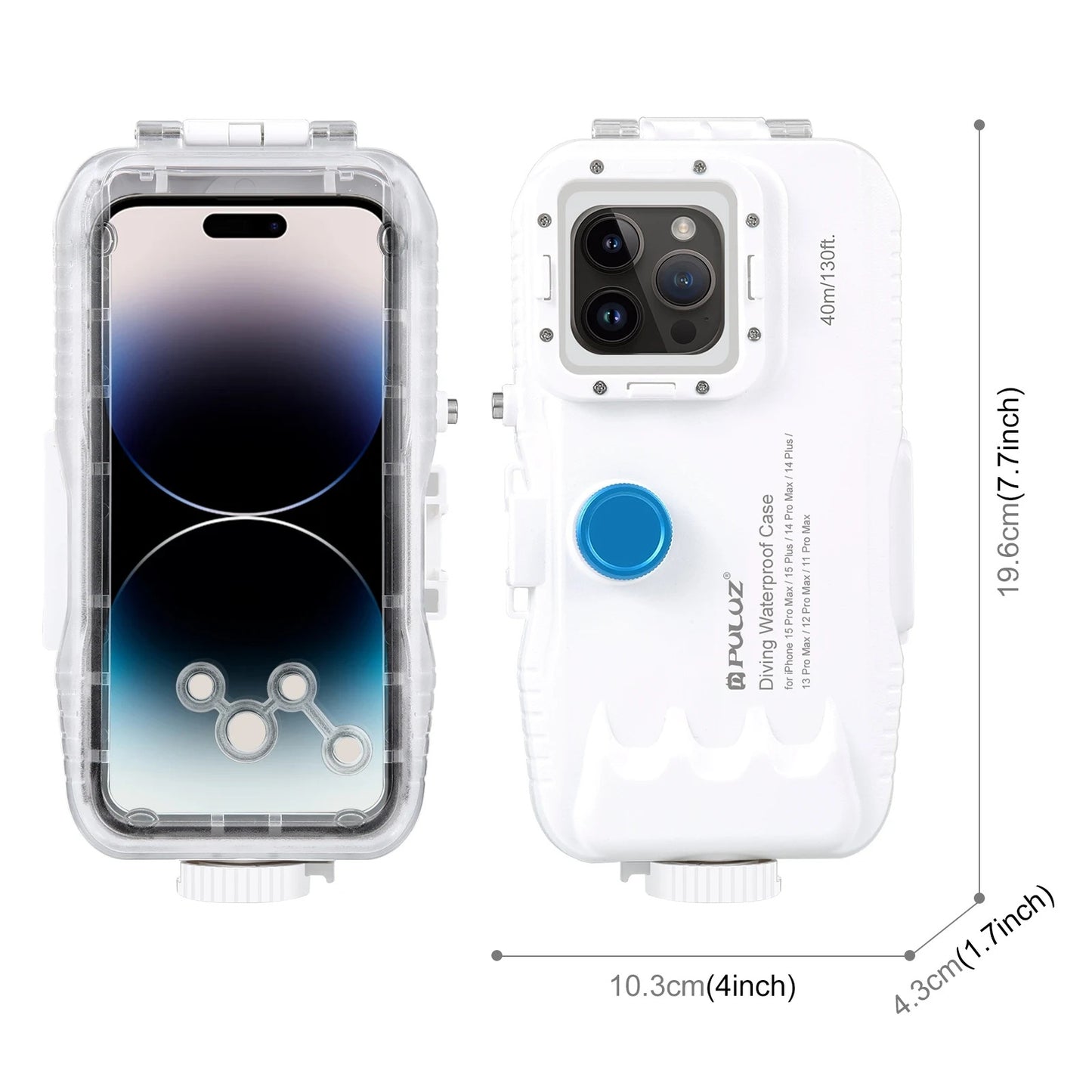 40 meters Sealed Waterproof iPhone Case 2