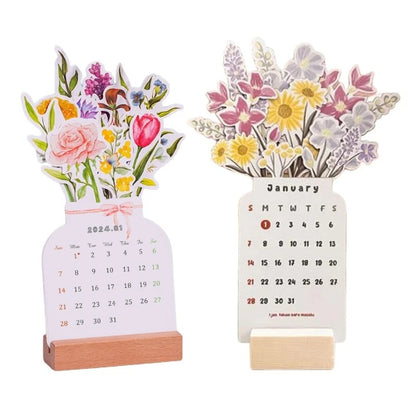 Bloomy Flower Calendar 2