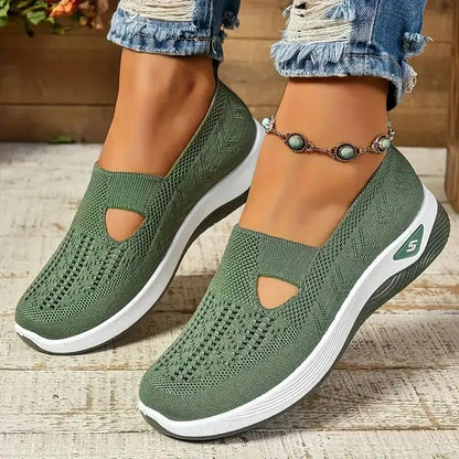 Women's Casual Breathable Slip On Orthopedic Walking Sneakers 2