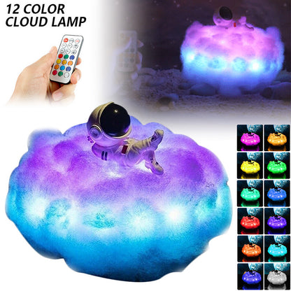 Astronaut Colorful LED Cloud Night Light 2