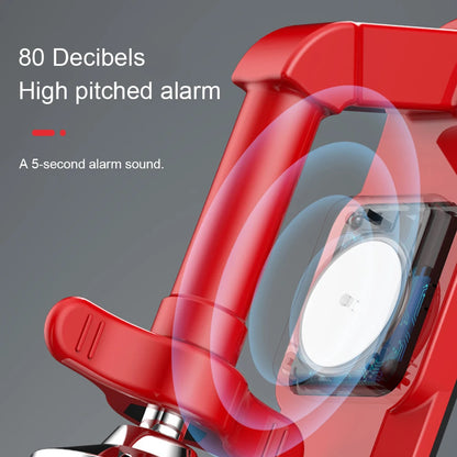 Portable Door Stop Alarm – Extra Security for Hotel, Apartment & Bedroom with Removable Jammer Base 2