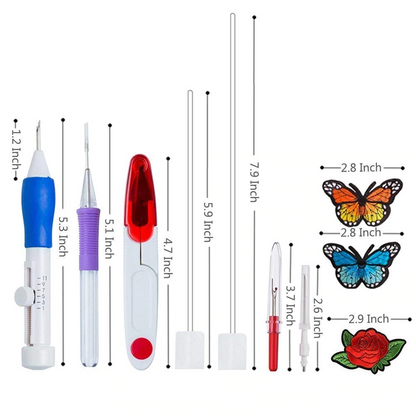 RAINBOW COLOR EMBROIDERY THREADING TOOL 2