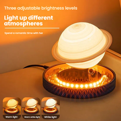 Levitating Saturn Lamp 2