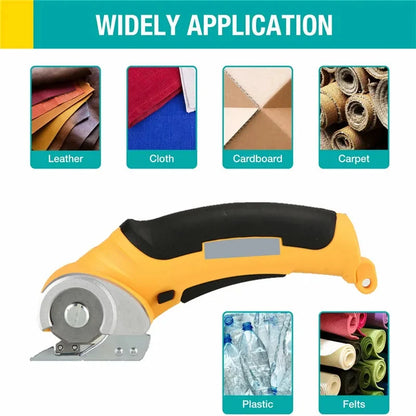 Electric Rotary Cutter – Cuts Thick Cloth, Leather, Paperboard & Plastic with Precision 2