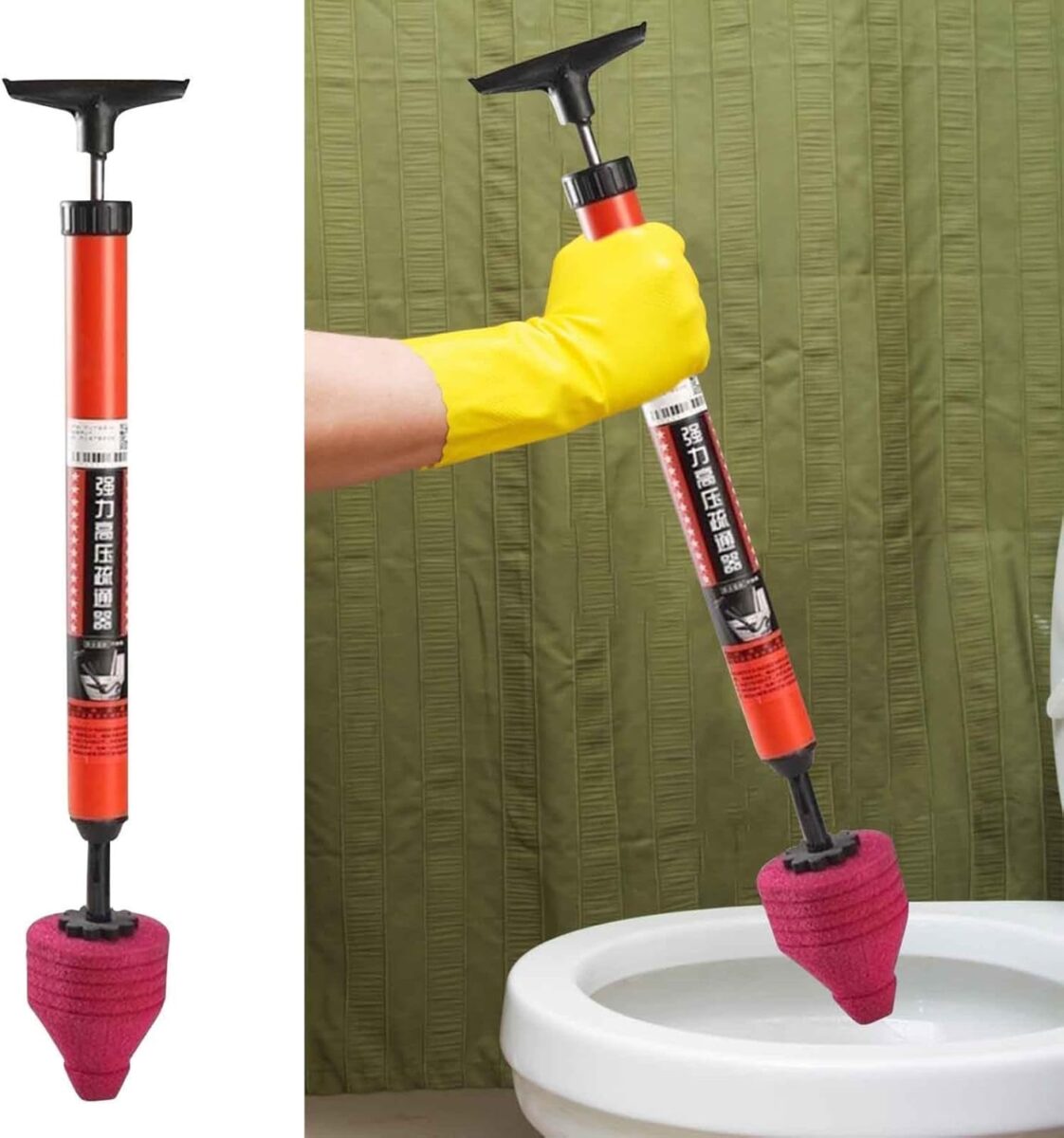 High Pressure Toilet Unblock a Shot 2