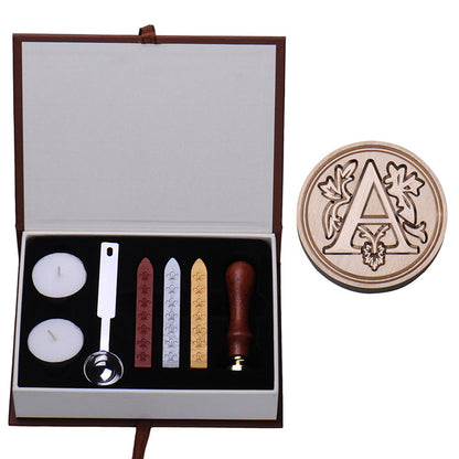 ALPHABET WAX SEAL SET 2