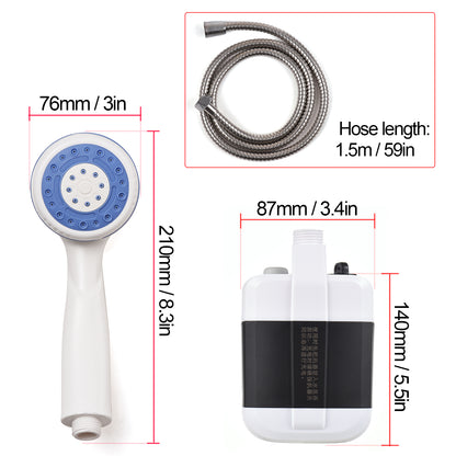 USB Rechargeable Portable Camping Outdoor Shower 2