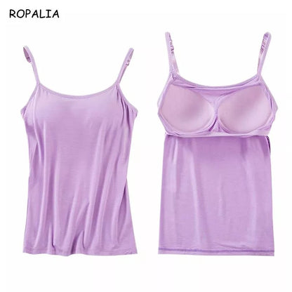 Tank With Built-In Bra 2