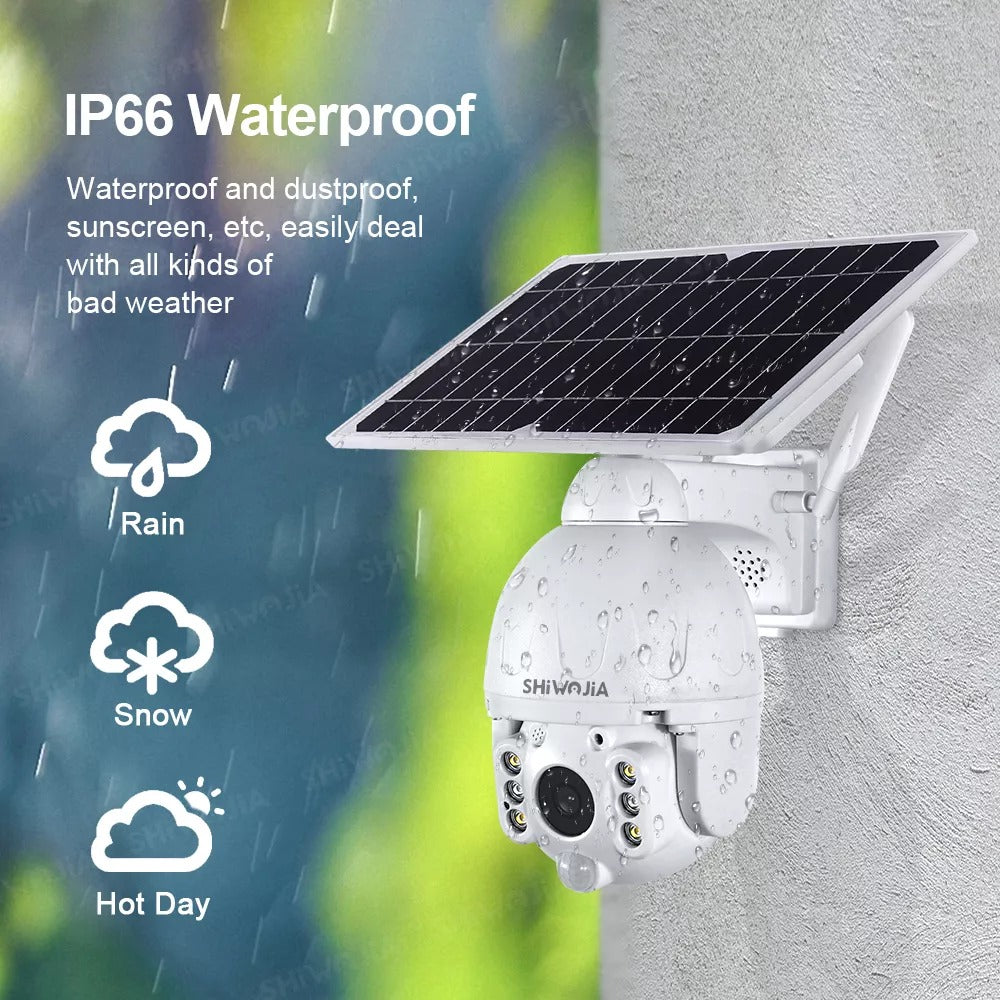 Solar Powered Wireless Outdoor Waterproof Camera 2