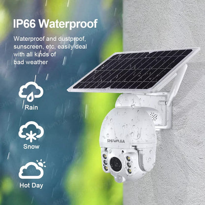Solar Powered Wireless Outdoor Waterproof Camera 2