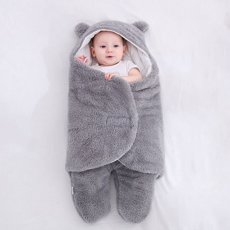 BABY SLEEPING BAG ULTRA-SOFT FLUFFY 2