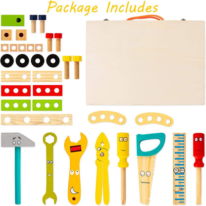 Kids Wooden Tool Box 2
