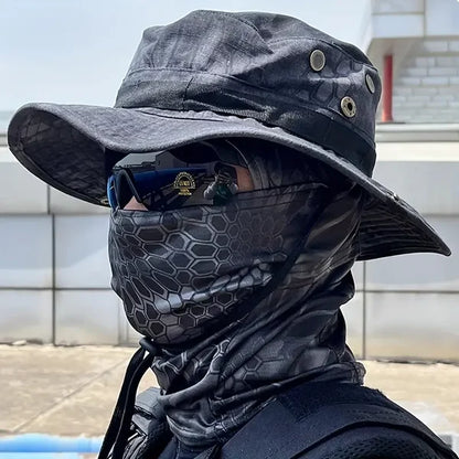 Cooling Neck Gaiter Face Mask Boonie Hat Set! 2