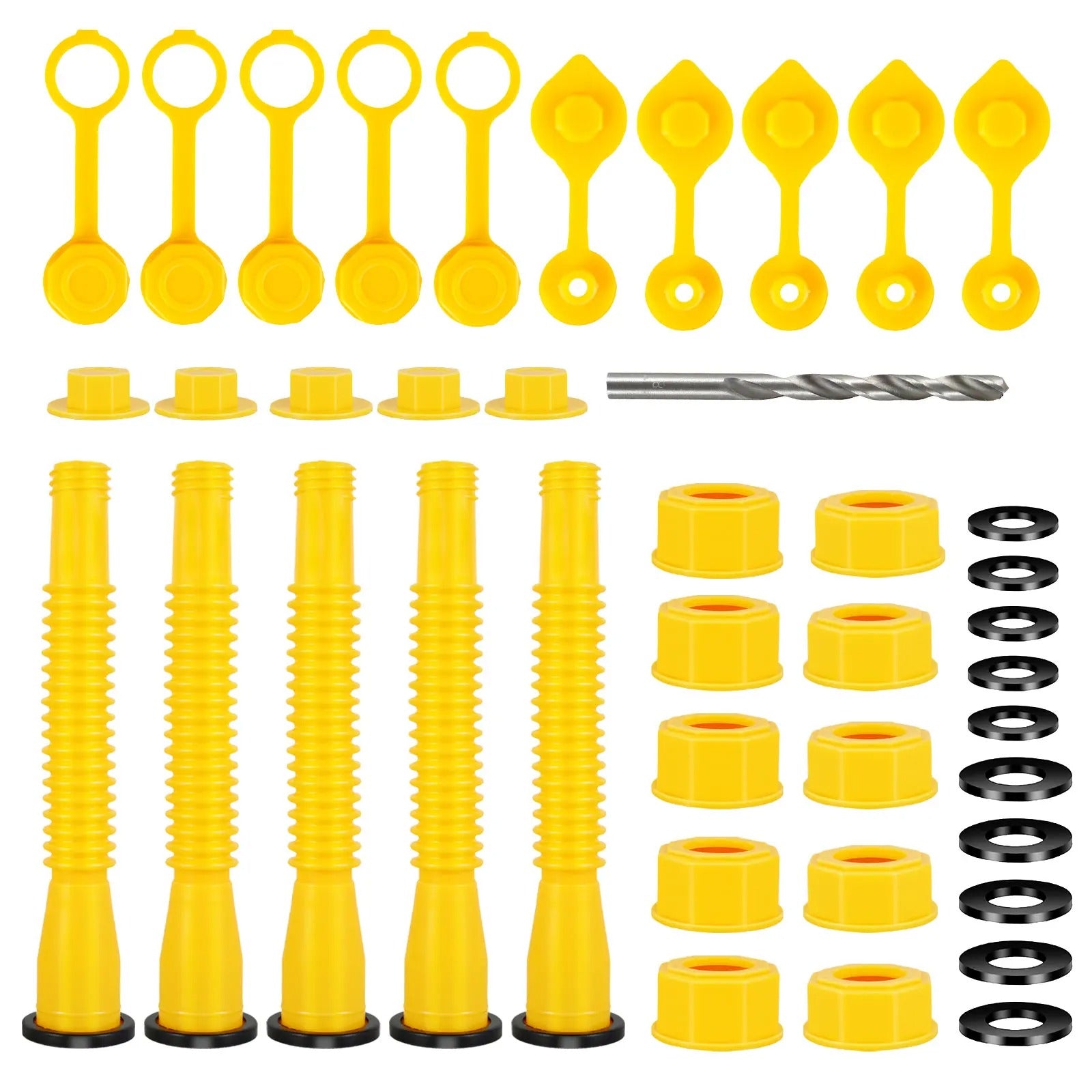 Replacement Gas Can Spout -Set with 8MM Drill 2
