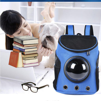 Cat Dog Astronaut Capsule Backpack 2